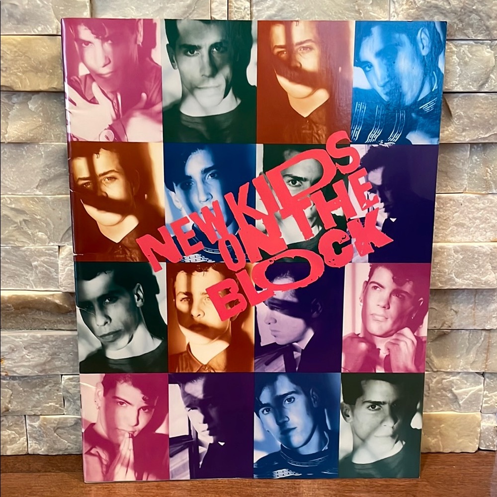 New Kids on the Block Hangin’ Tough Concert Program Book